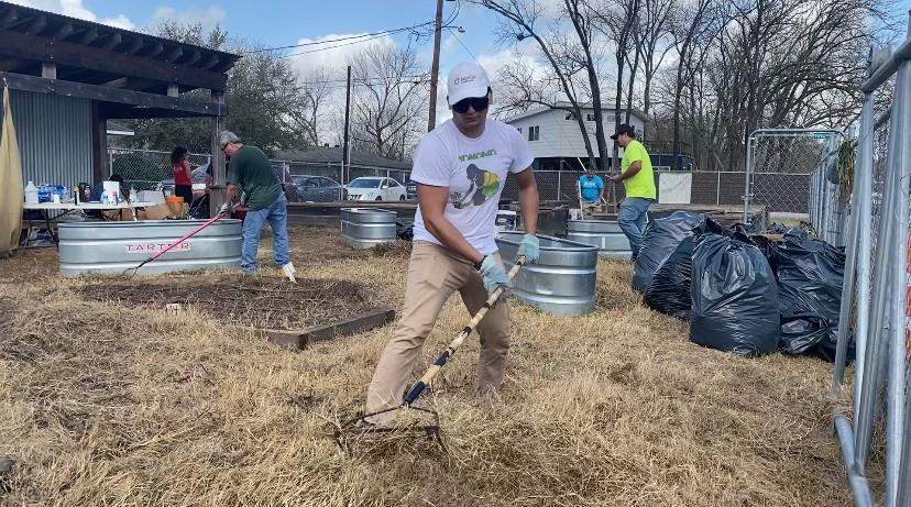 Morgan doing community service